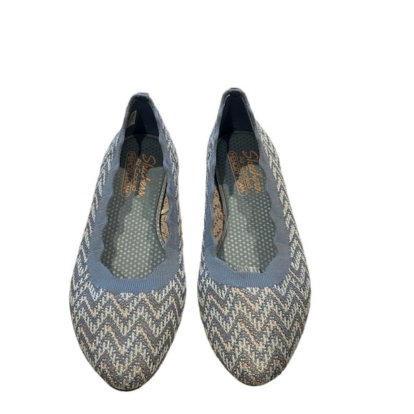 Skechers Shoes - Women Skechers Flats Cleo 2.0 Like Treasure BLUE Sz 10 excellent used condition